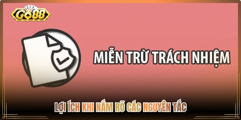 Lợi ích khi nắm rõ các nguyên tắc