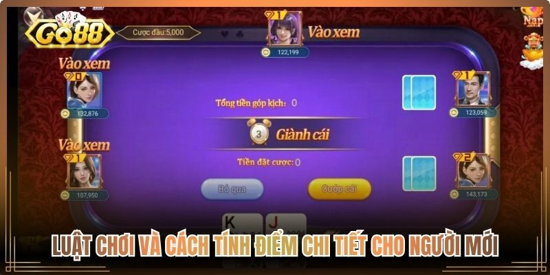 Luật chơi và cách tính điểm chi tiết cho người mới